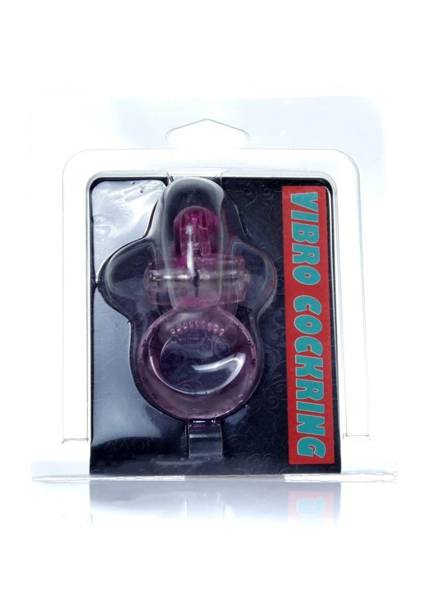 Anello fallico Pierścień-Rabbit – vibrante, fucsia | Favorites