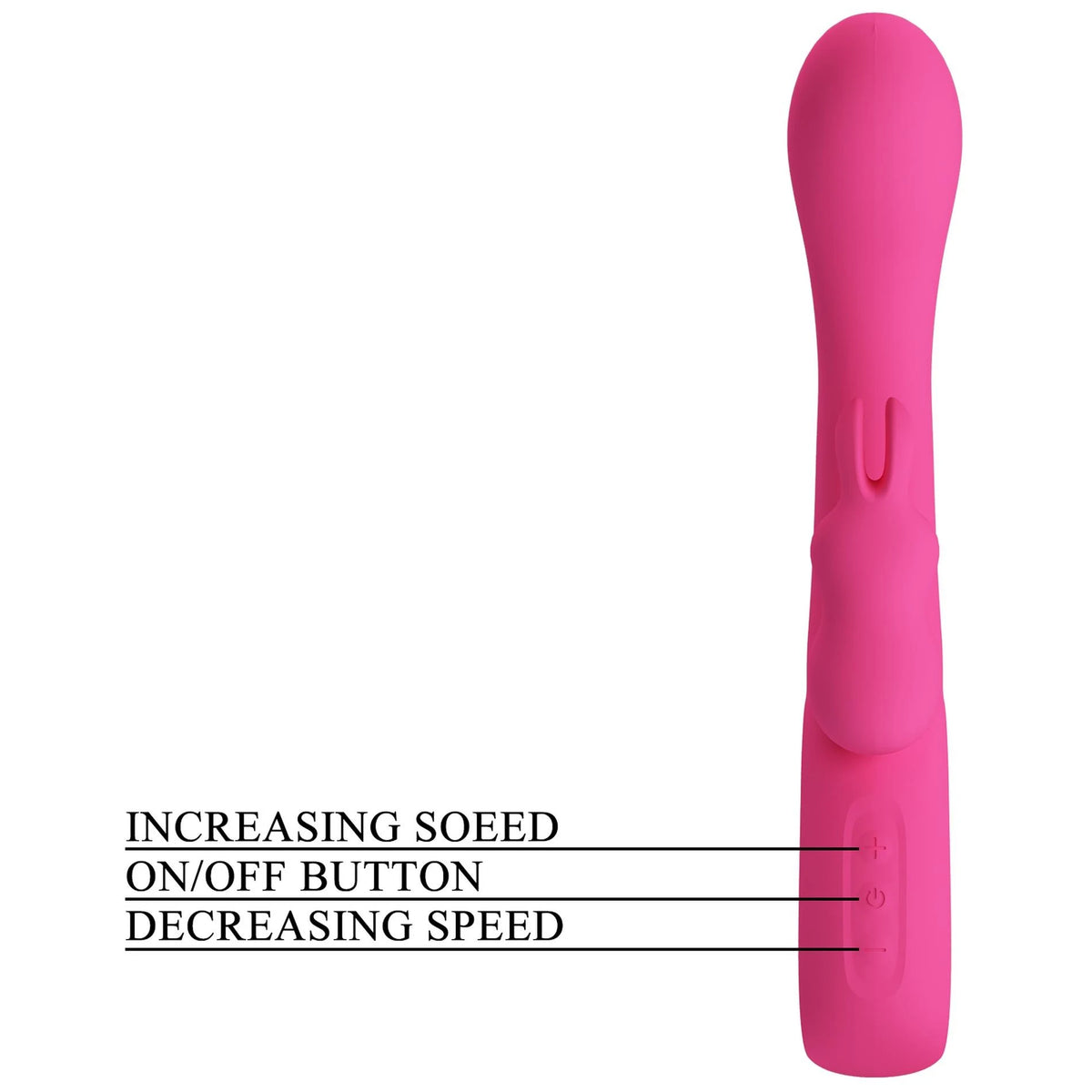 Vibratore rabbit Novak 12 funzioni – ricaricabile | Pretty Love