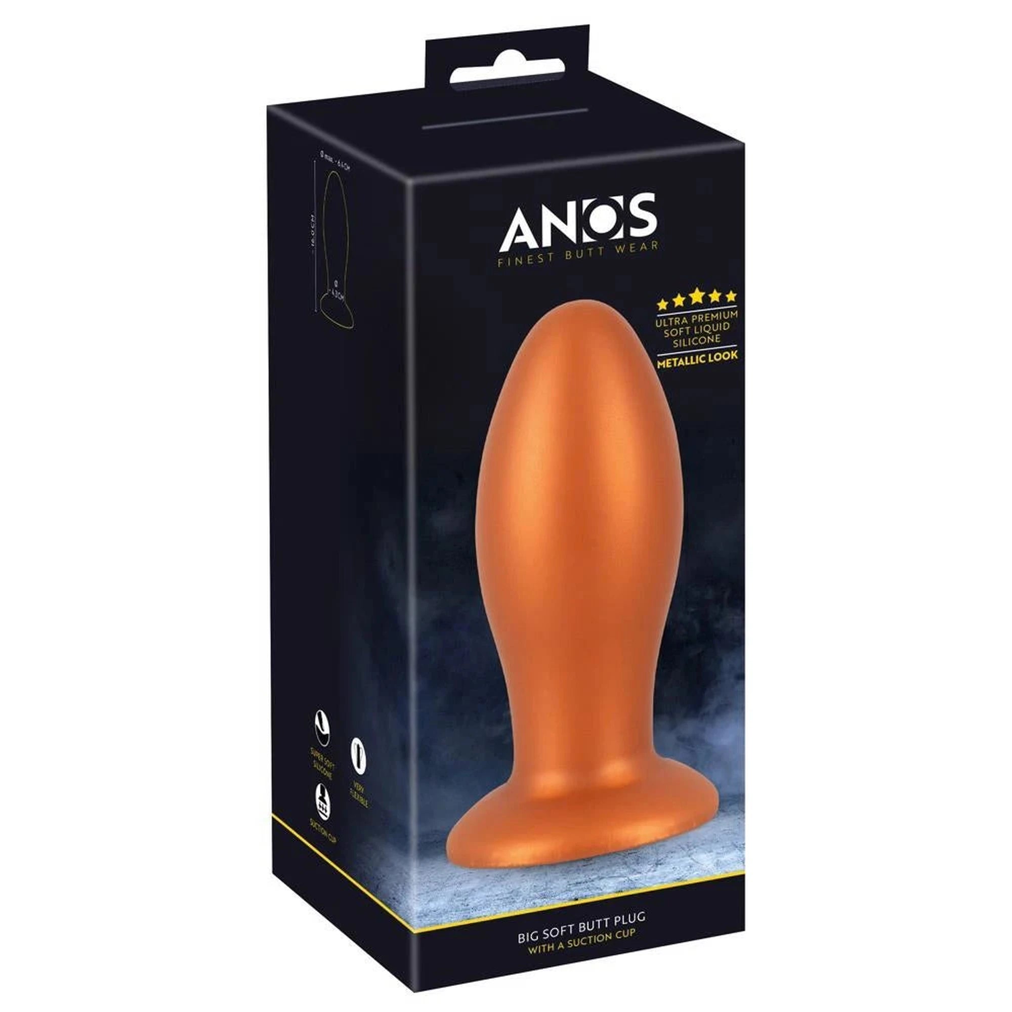Soft Butt Plug with suction cup