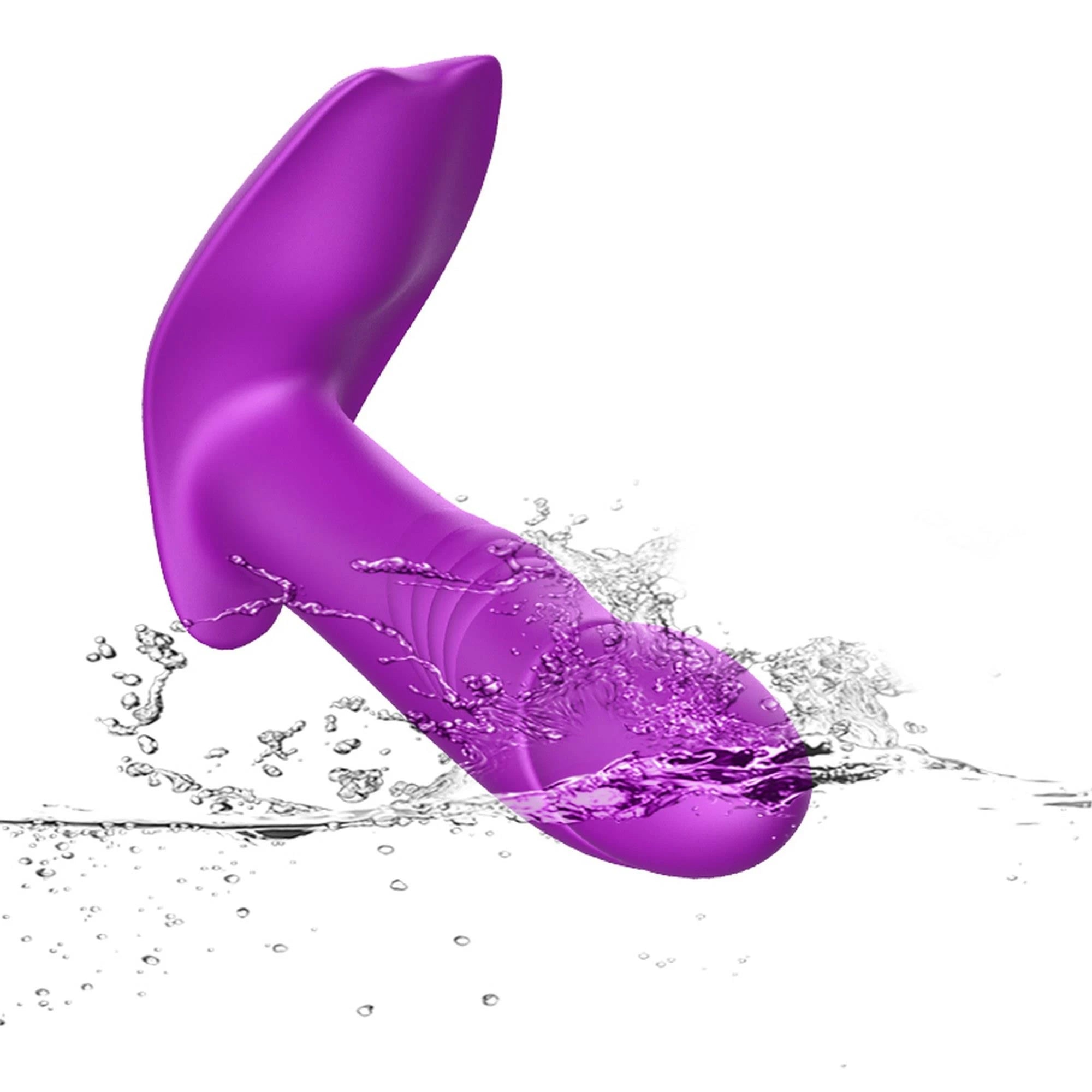 Stimulateur - Série B - Vibromasseur culotte en silicone USB 7 fonctions / Chauffant / Fonction choc