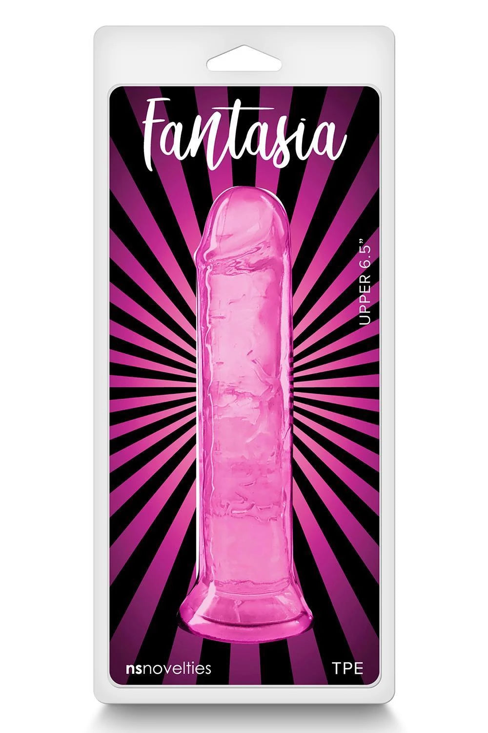 Dildo realistico Fantasia Upper 6.5 – con ventosa, rosa | NS Novelties