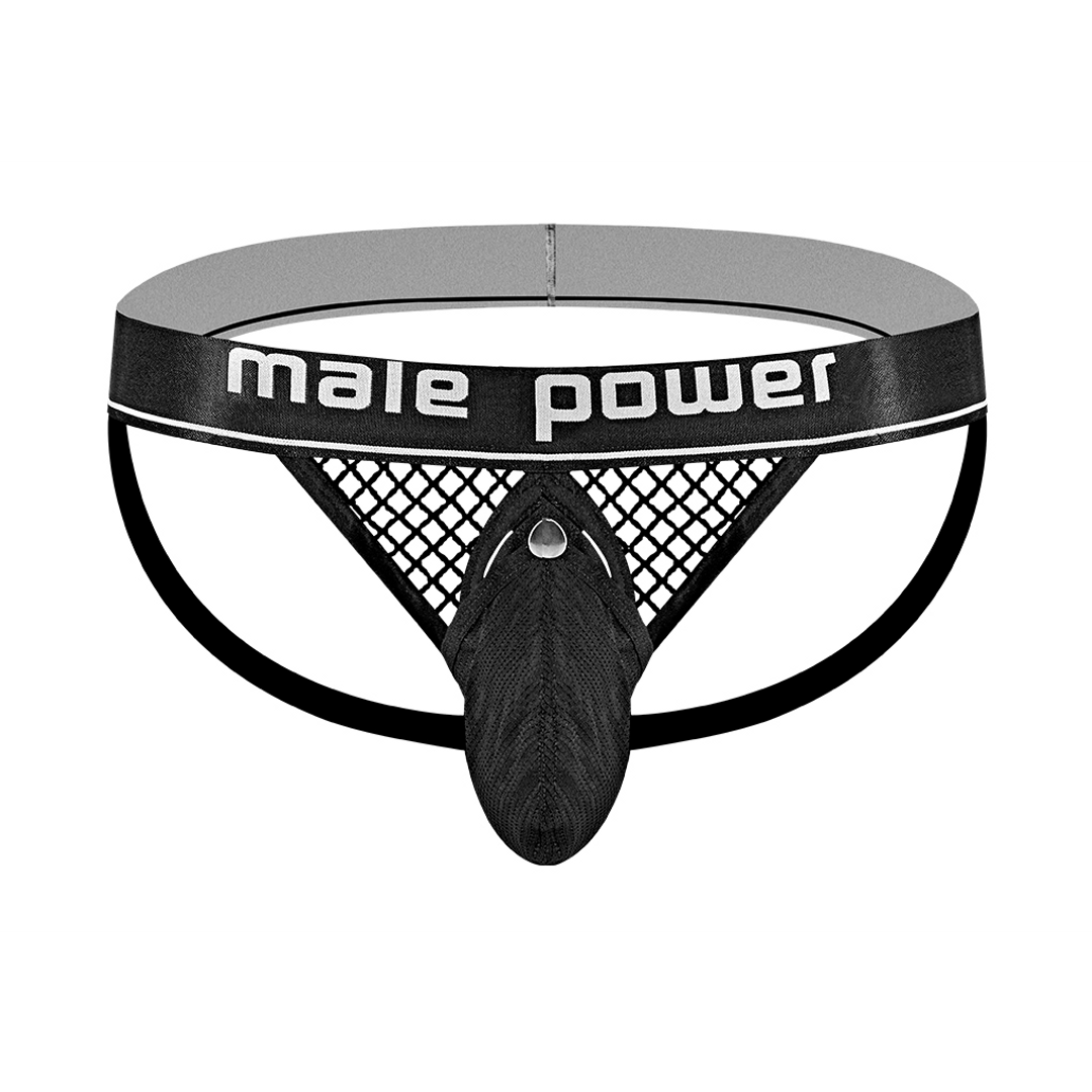 Anello fallico Jock – nero 346260BKLX | Male Power