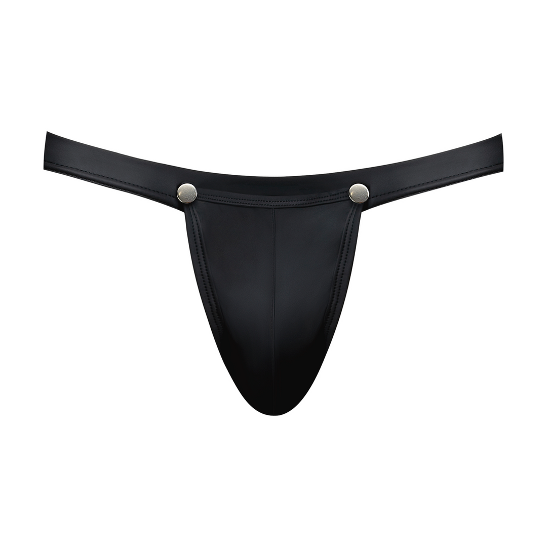 Perizoma uomo Snap Off Jock – nero 346298BKSM | Male Power