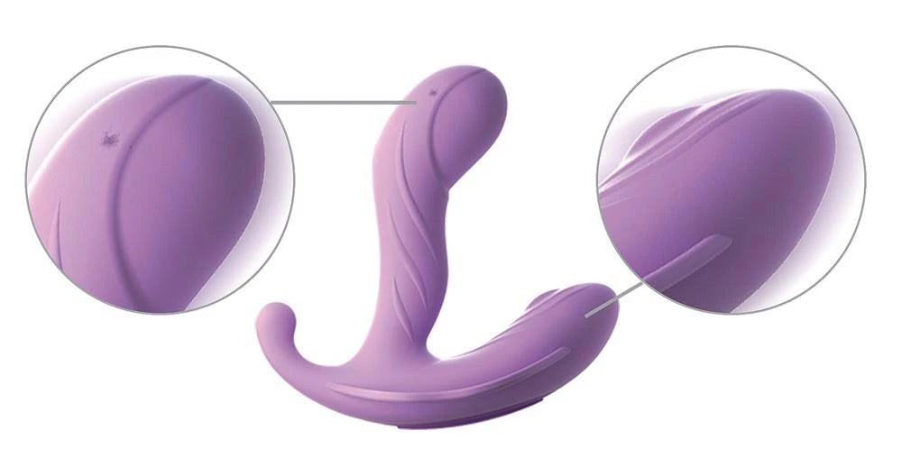 Vibromasseur point G Stimulate 20 fonctions – avec télécommande, rechargeable, violet | Fantasy For Her
