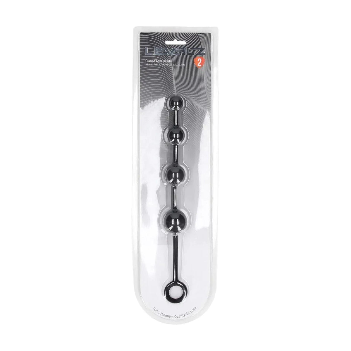 Palline anali Curved – nera | Levelz