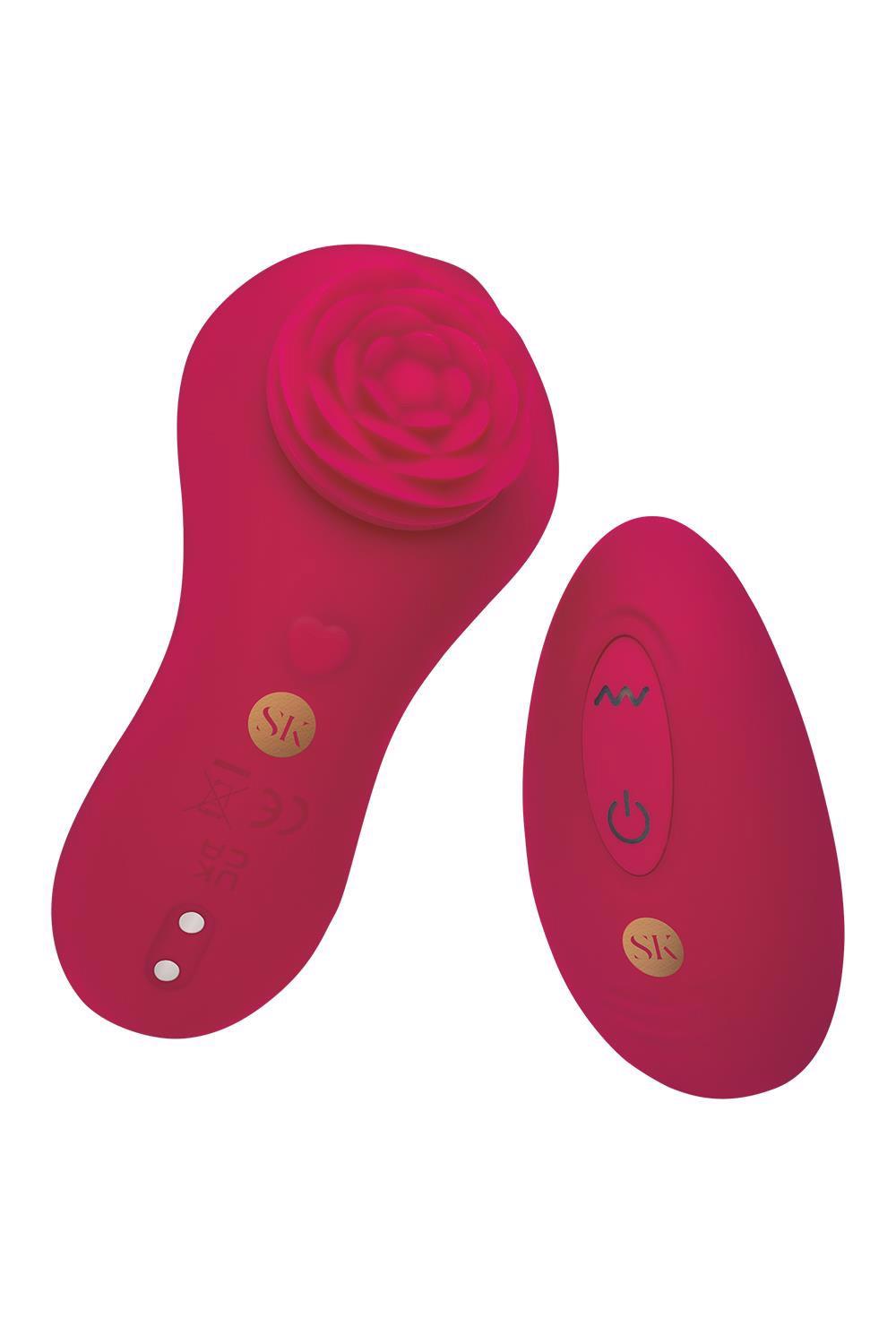 Klitoris-Stimulator Rosegasm Surprise 10 Funktionen – mit Fernbedienung | Secret Kisses