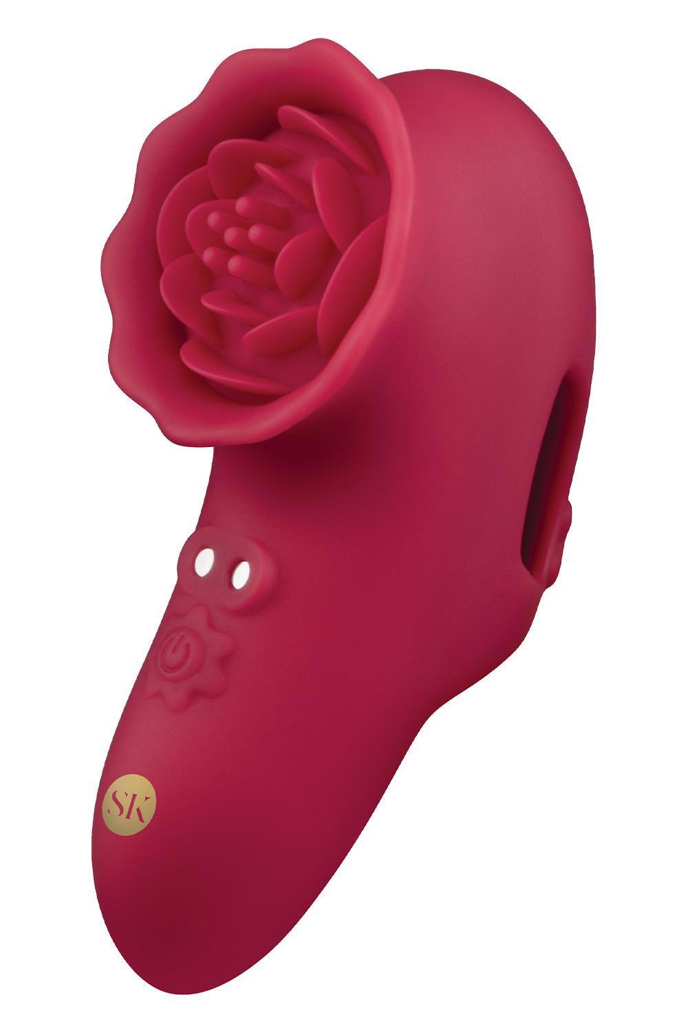 Vibratore da dito Rosegasm Playful 9 funzioni – ricaricabile, vibrante | Secret Kisses