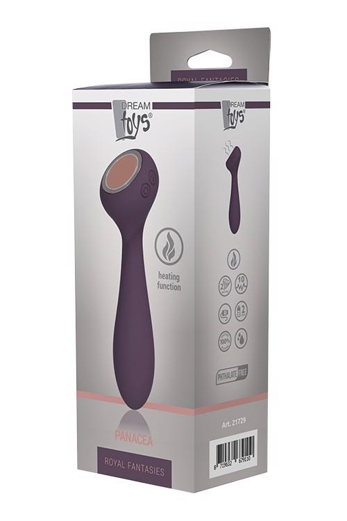 Vibrador clásico Royal Fantasies Panacea 7 funciones – recargable, morado | Dream Toys