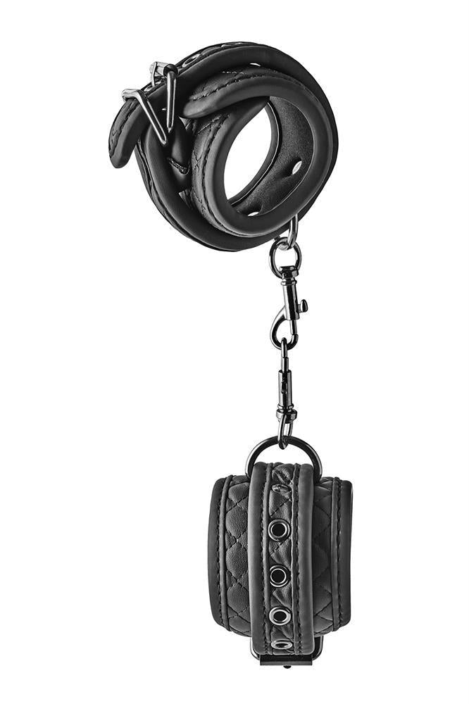 Handschellen Blaze Handcuff – mit Schmuckstein, schwarz | Dream Toys