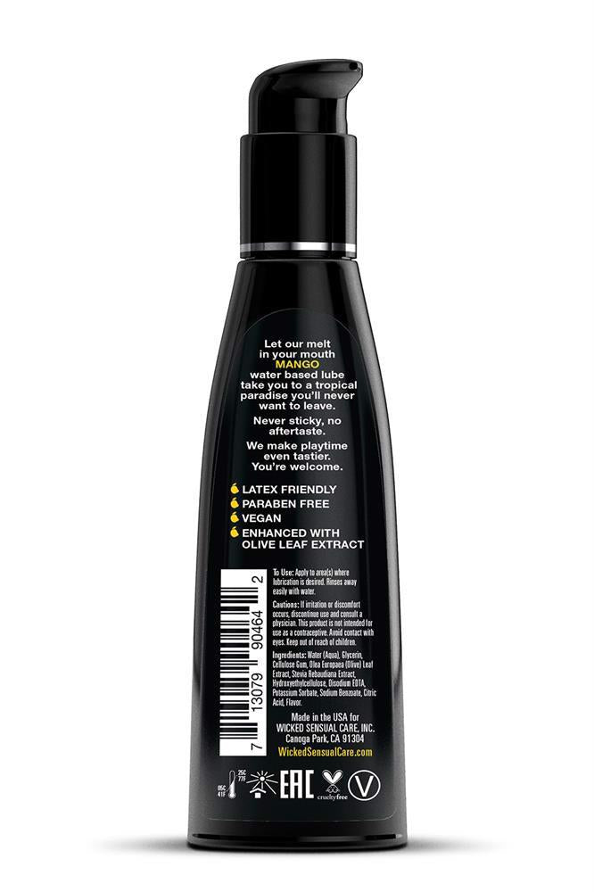 Gleitmittel Aqua Mango 120 ml – auf Wasserbasis | Wicked