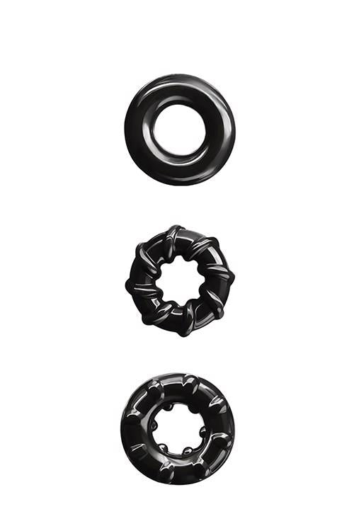 Anillo para el pene Renegade Dyno – negro | NS Novelties