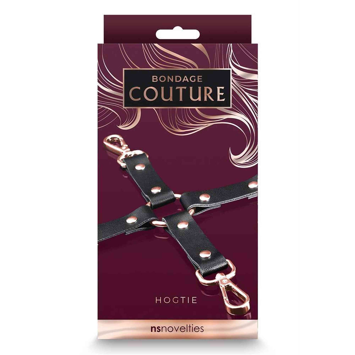 Entrave bondage Couture HOG TIE – noire | NS Novelties
