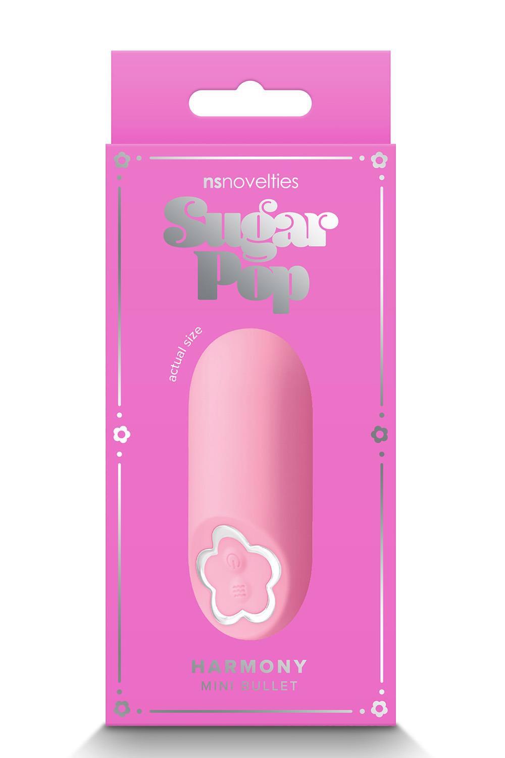 Mini vibromasseur Sugar POP Harmony 10 fonctions – rose | NS Novelties