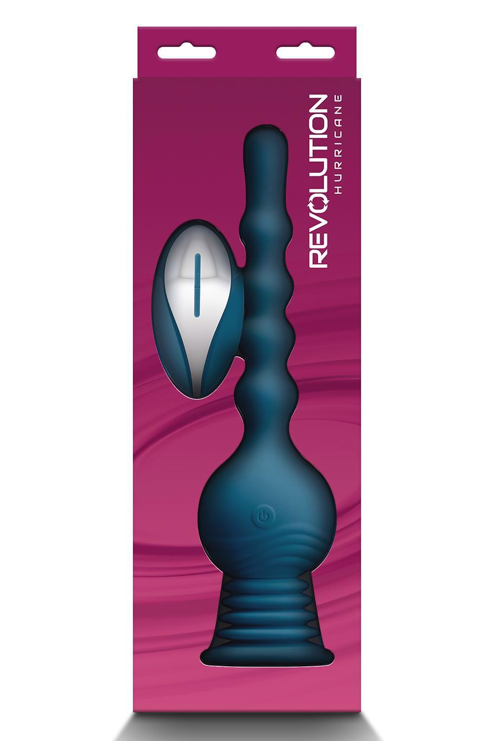 Vibromasseur anal Revolution Hurricane – noir | NS Novelties
