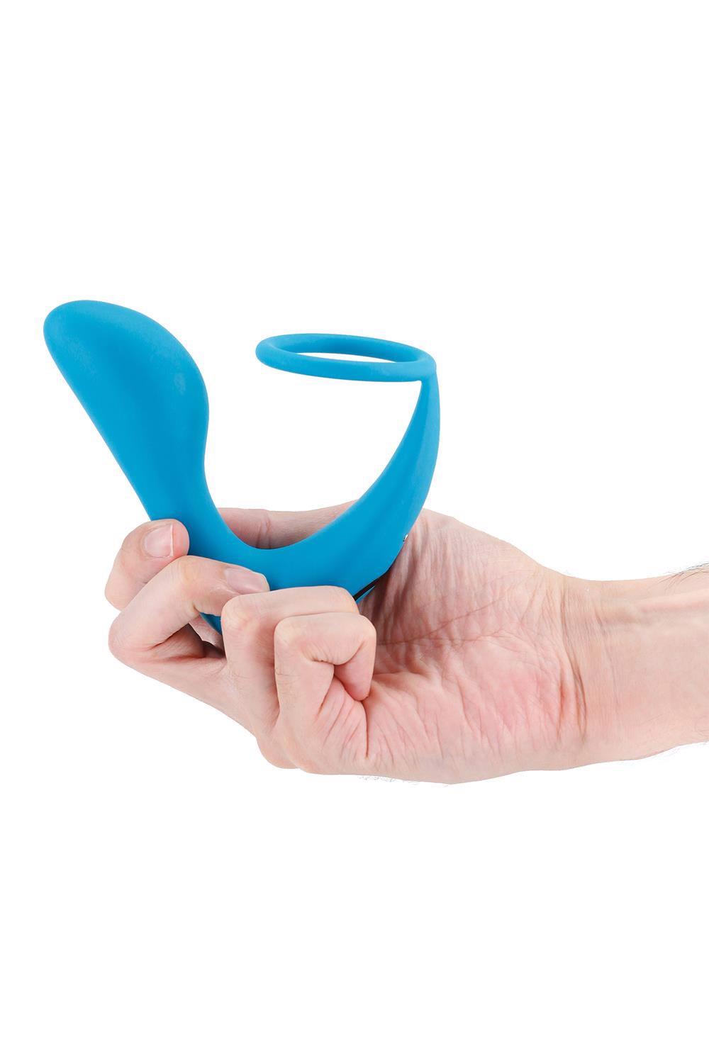 Massaggiatore prostatico Renegade Slingshot II – con telecomando, turchese | NS Novelties