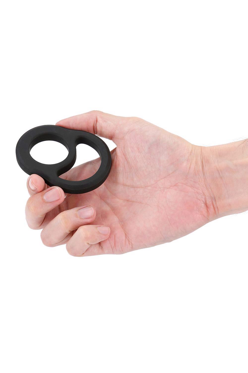 Anillo para el pene Renegade Cradle – negro | NS Novelties