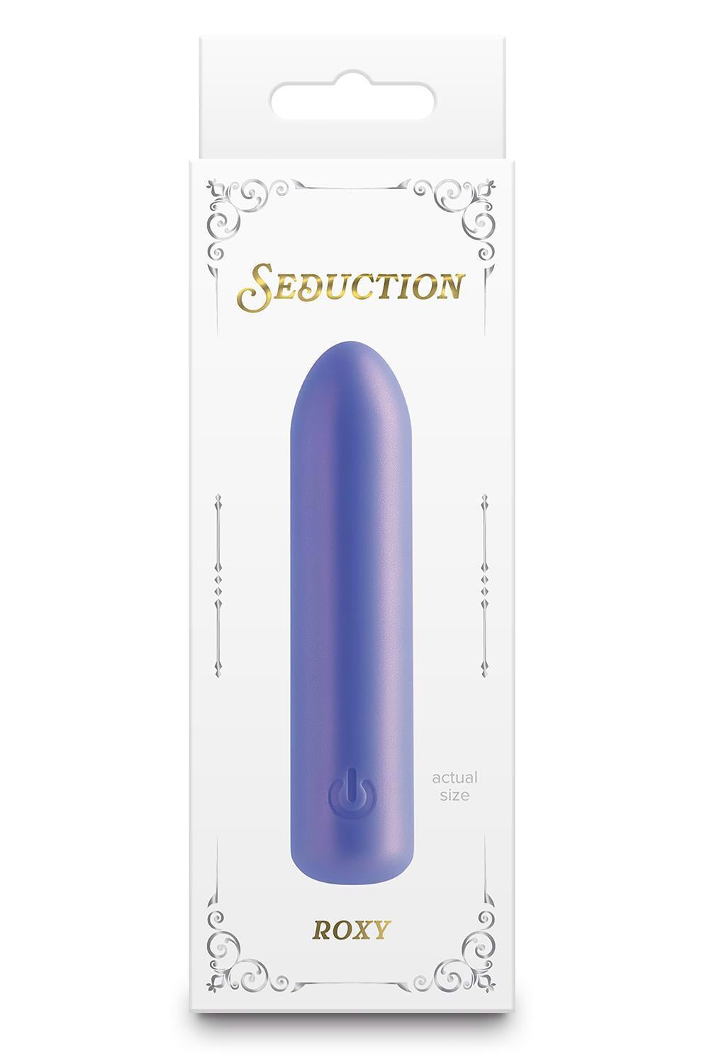 Klasszikus vibrátor Seduction Roxy – kék | NS Novelties