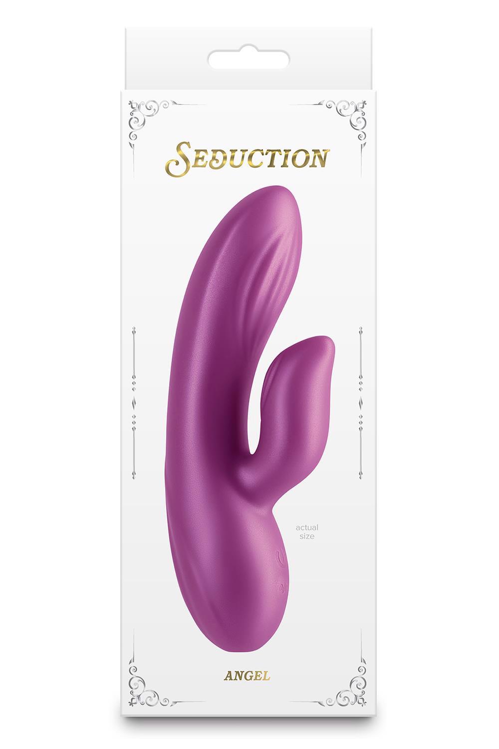 Vibromasseur rabbit Seduction Angel – fuchsia | NS Novelties