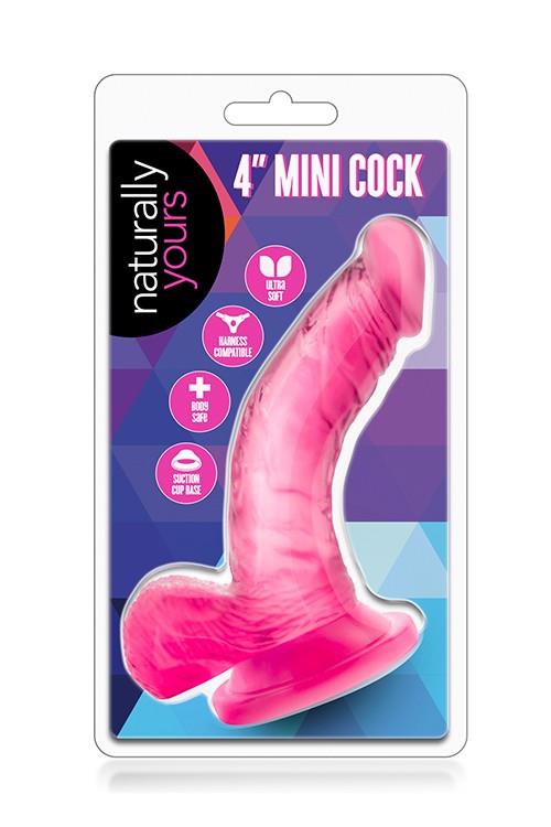 Gode réaliste Naturally Yours – avec ventouse, rose 35-330670 | Blush