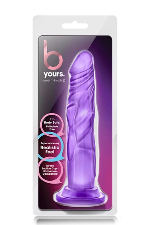 Consolador realista Yours – con ventosa, morado 35-330787 | Blush