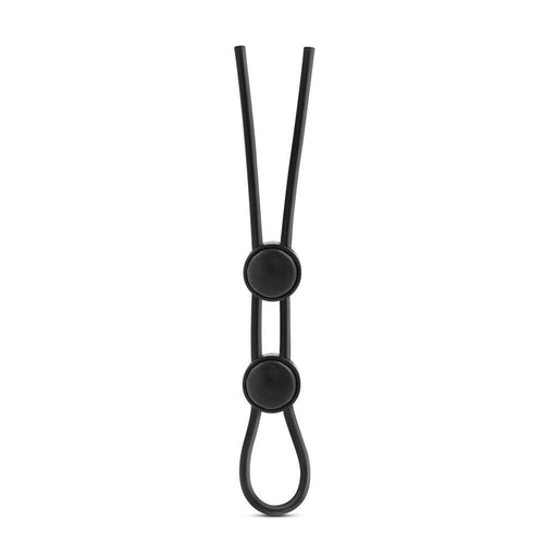 Anillo para el pene Stay Loop – doble, negro | Blush