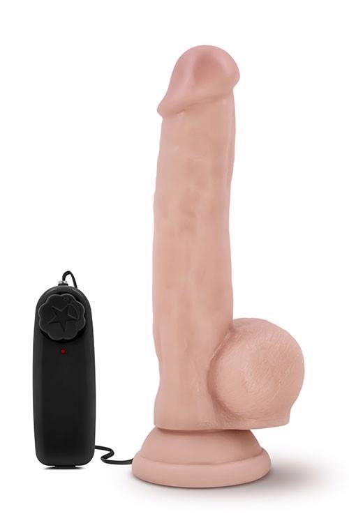 Realistischer Vibrator DR DR JAY 22.2 cm – mit Saugnapf | Blush