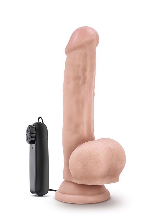 Vibrador realista DR DR JAY 22.2 cm – con ventosa | Blush