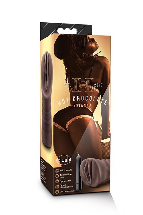 Masturbateur Brianna 13.3 cm – marron | Blush