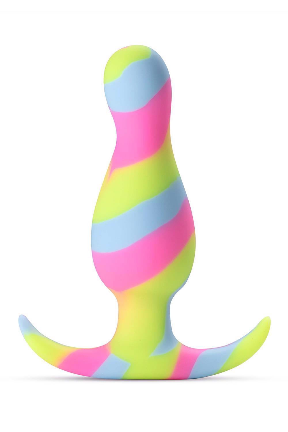 Plug anal Avant Kaleido Lime 8.9 cm | Blush