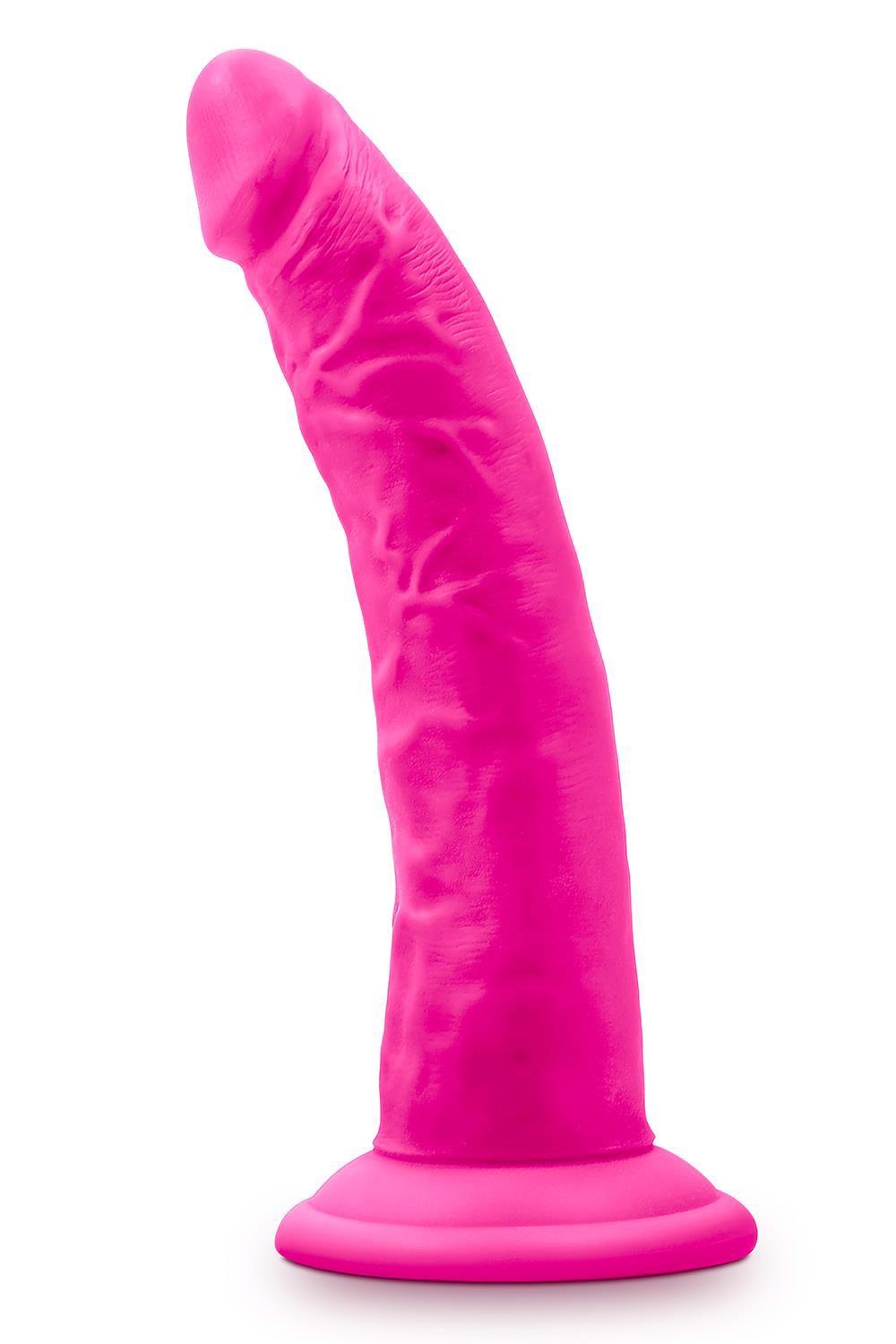 Dildo AU Naturel Bold Jack 7 19.1 cm – com ventosa, rosa | Blush