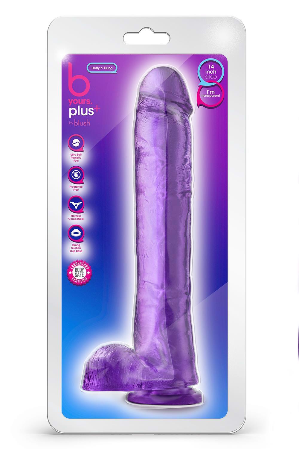 B YOURS PLUS HEFTY N' HUNG PURPLE