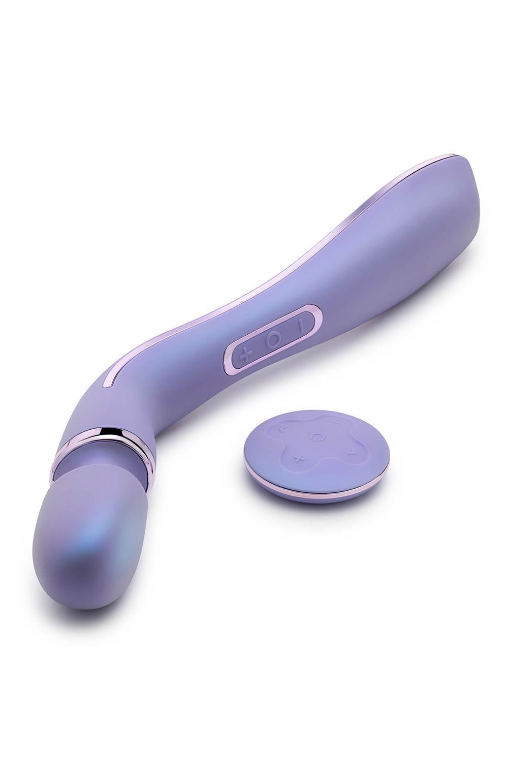 Masseur wand Wellness Eternal 36.8 cm – avec télécommande, rechargeable | Blush