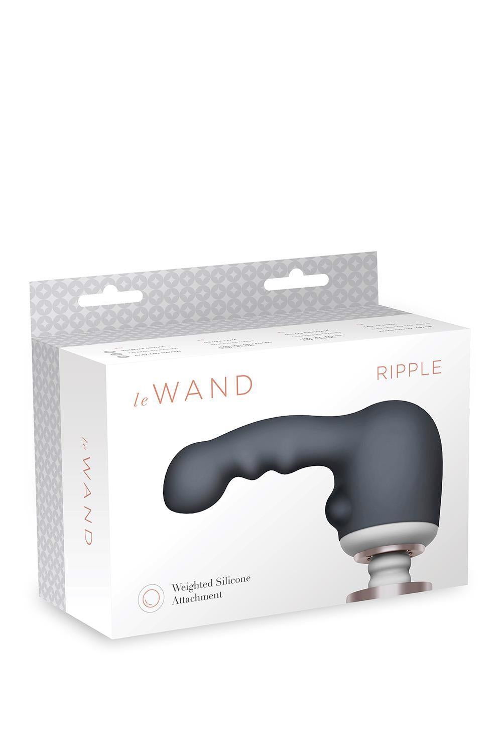 Massaggiatore wand Ripple Weighted Attachment 10.1 cm