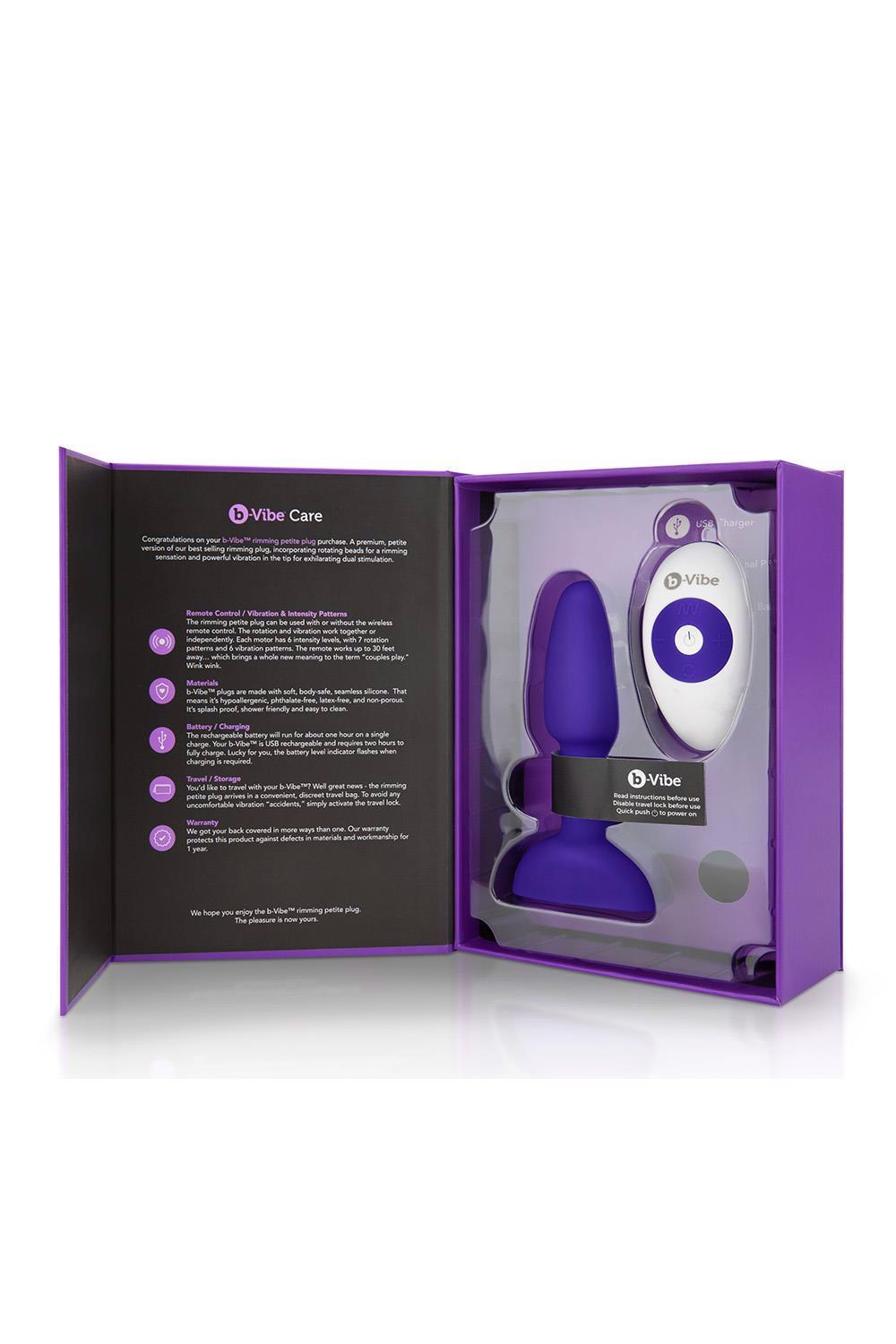 B-VIBE RIMMING PETITE VIOLET