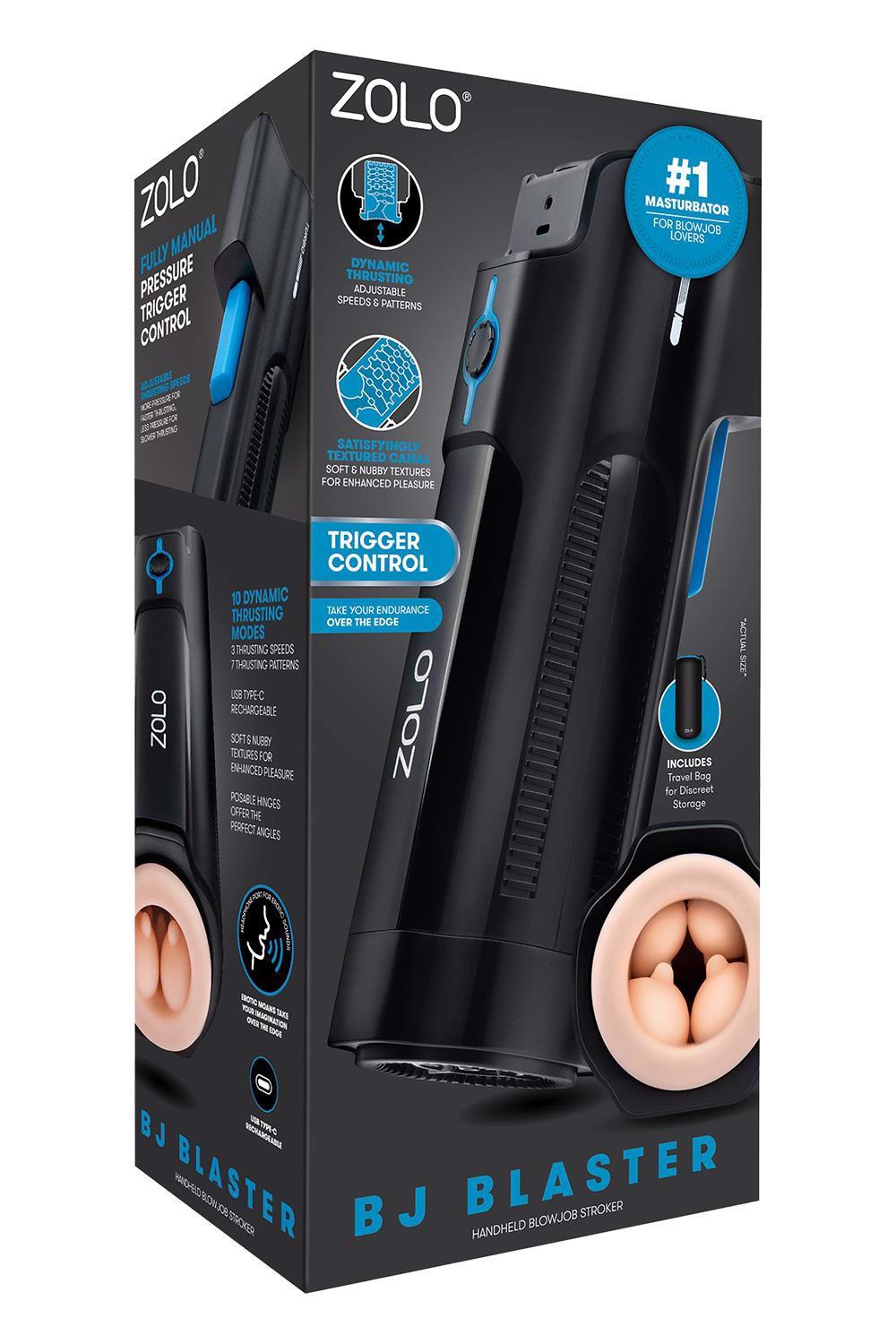 Masturbatore BJ Blaster 10 funzioni – ricaricabile | Zolo