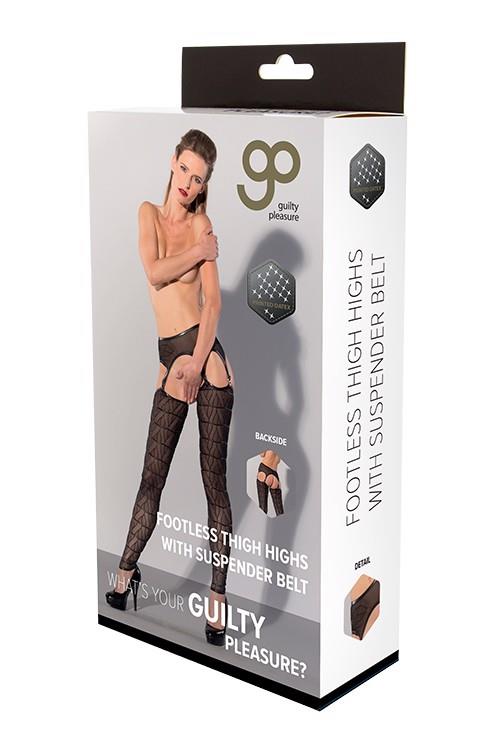 Calze GP Printed 35-710125BLKM | Guilty Pleasure Fetish Wear