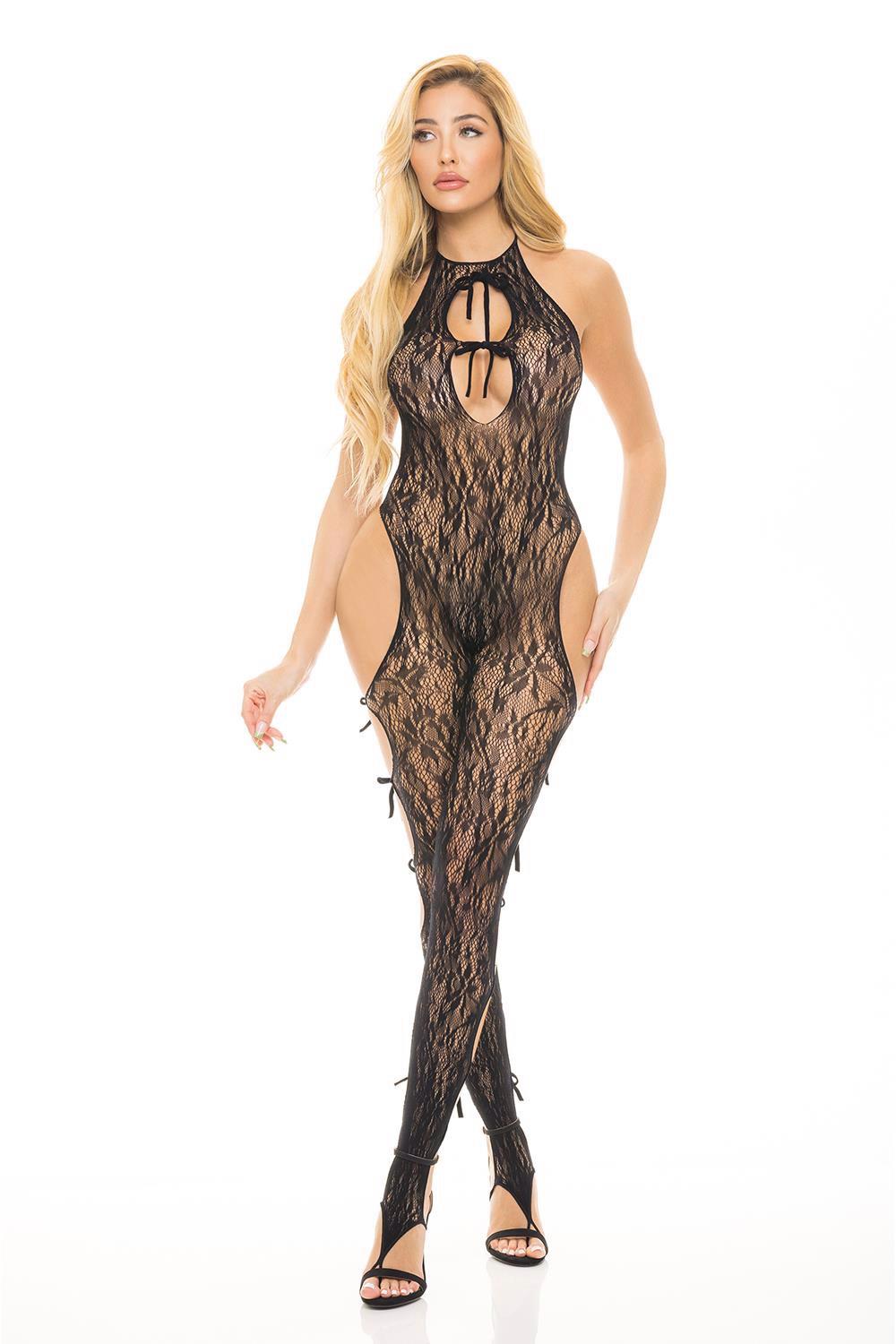 Catsuit Harder – nero | Pink Lipstick Lingerie