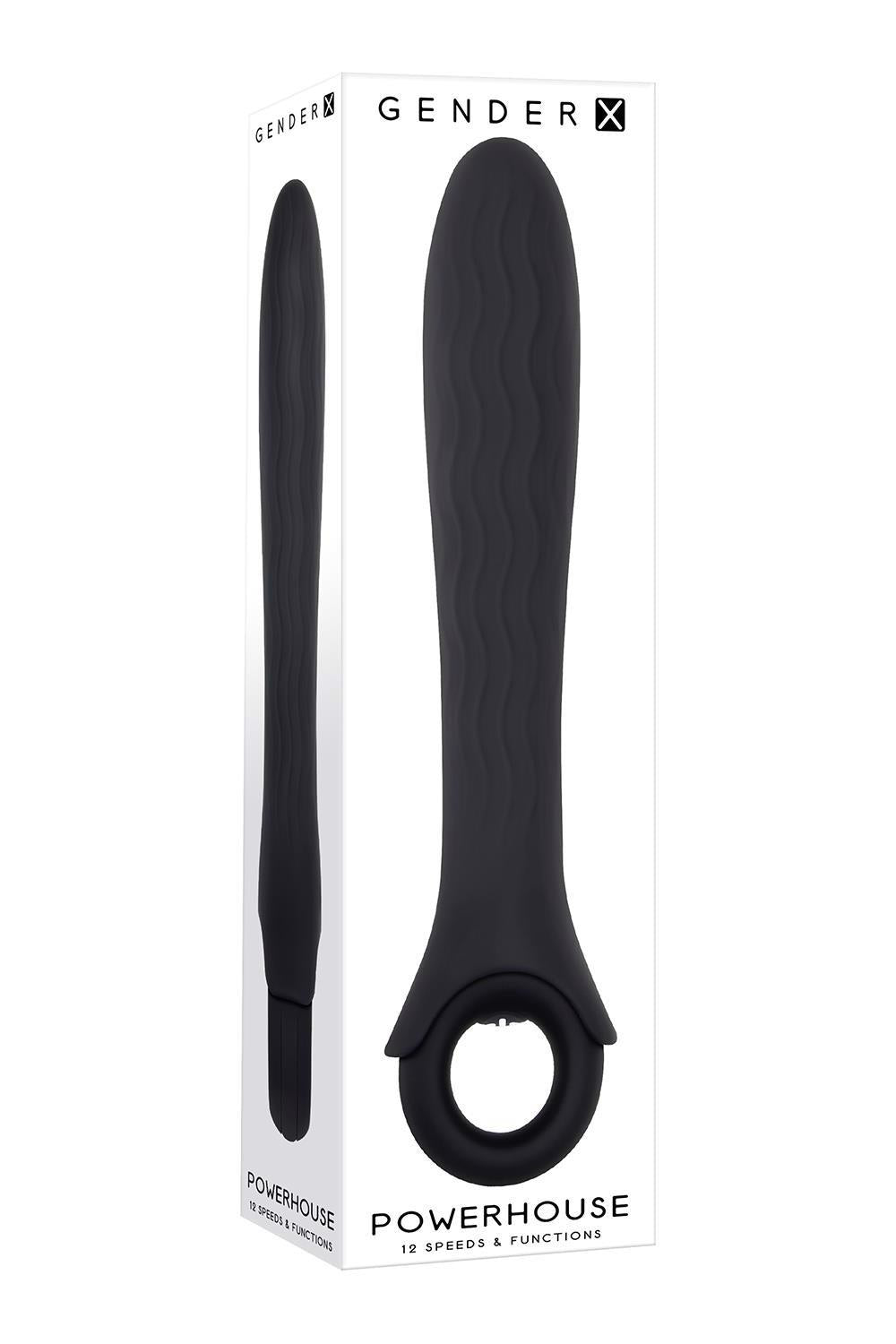 Vibratore classico Powerhouse 16.5 cm – ricaricabile | Gender X