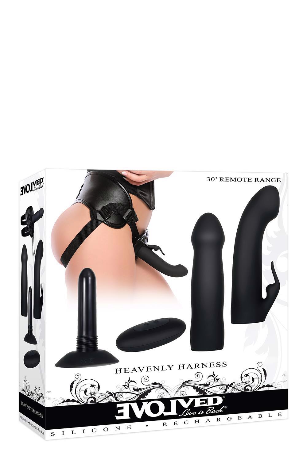 Strap-on Heavenly 14 cm – ricaricabile | Evolved
