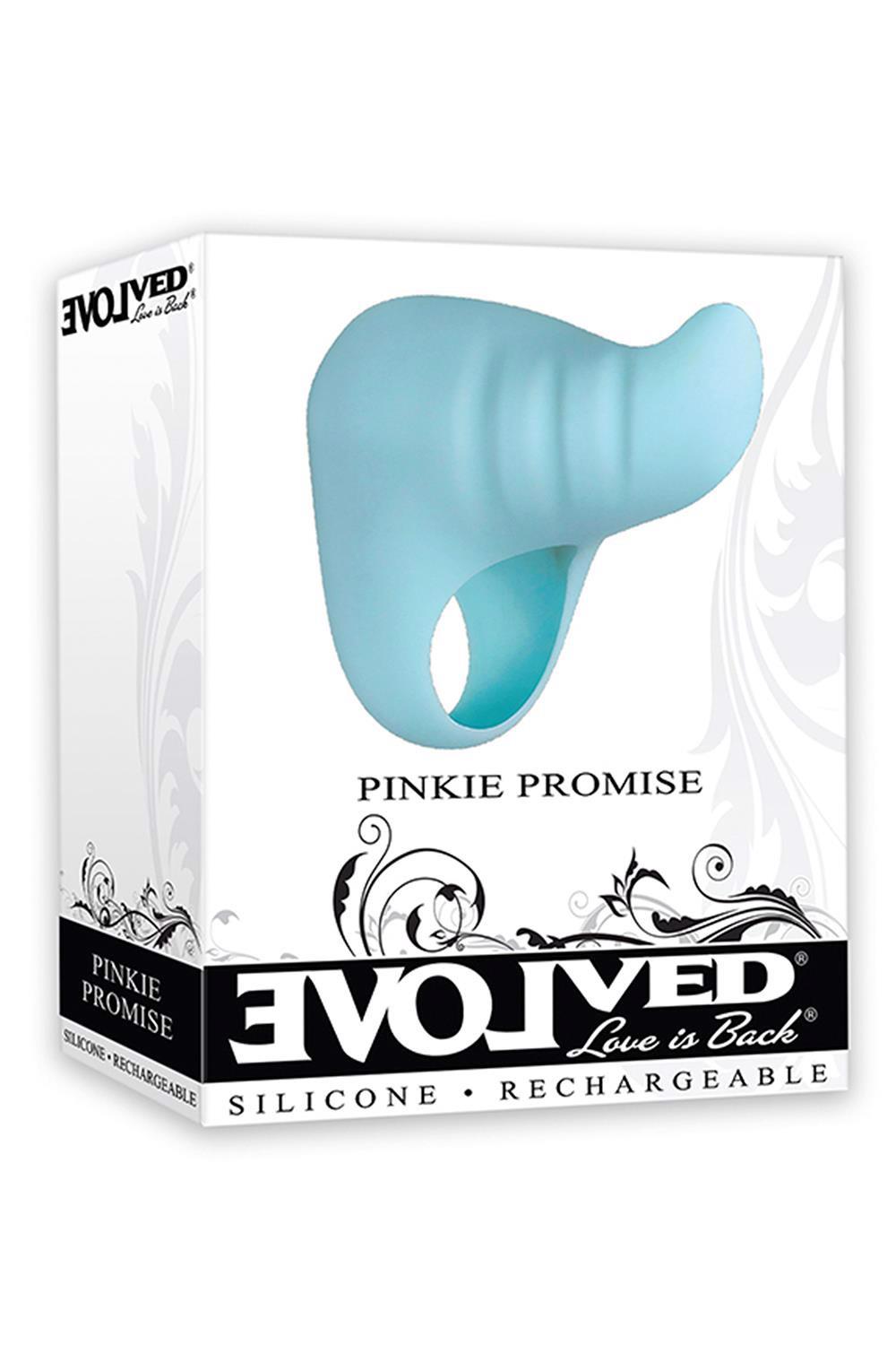 Anello fallico Pinkie Promise – ricaricabile, vibrante, rosa | Evolved