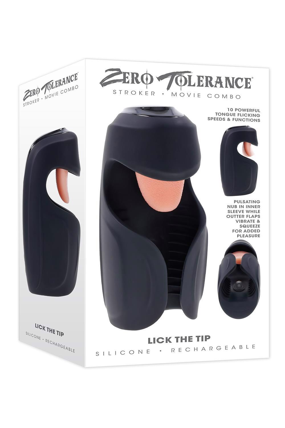 Masturbatore Lick THE TIP – ricaricabile | Zero Tolerance