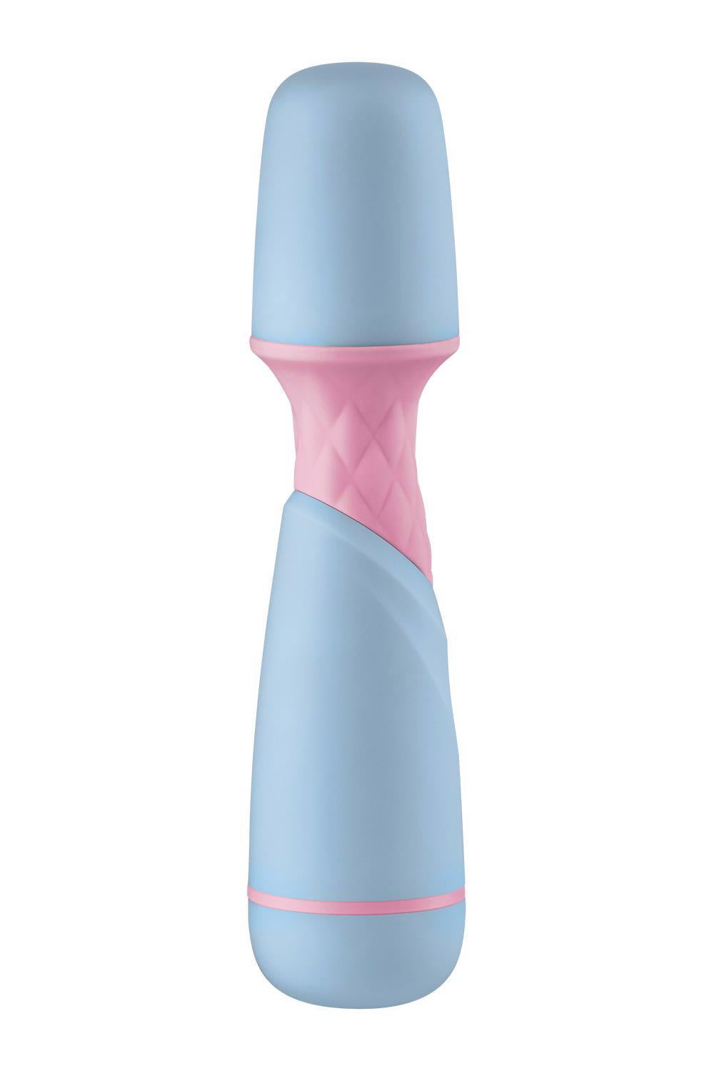 Massaggiatore wand Ffix 10 funzioni – ricaricabile, azzurro | FemmeFunn