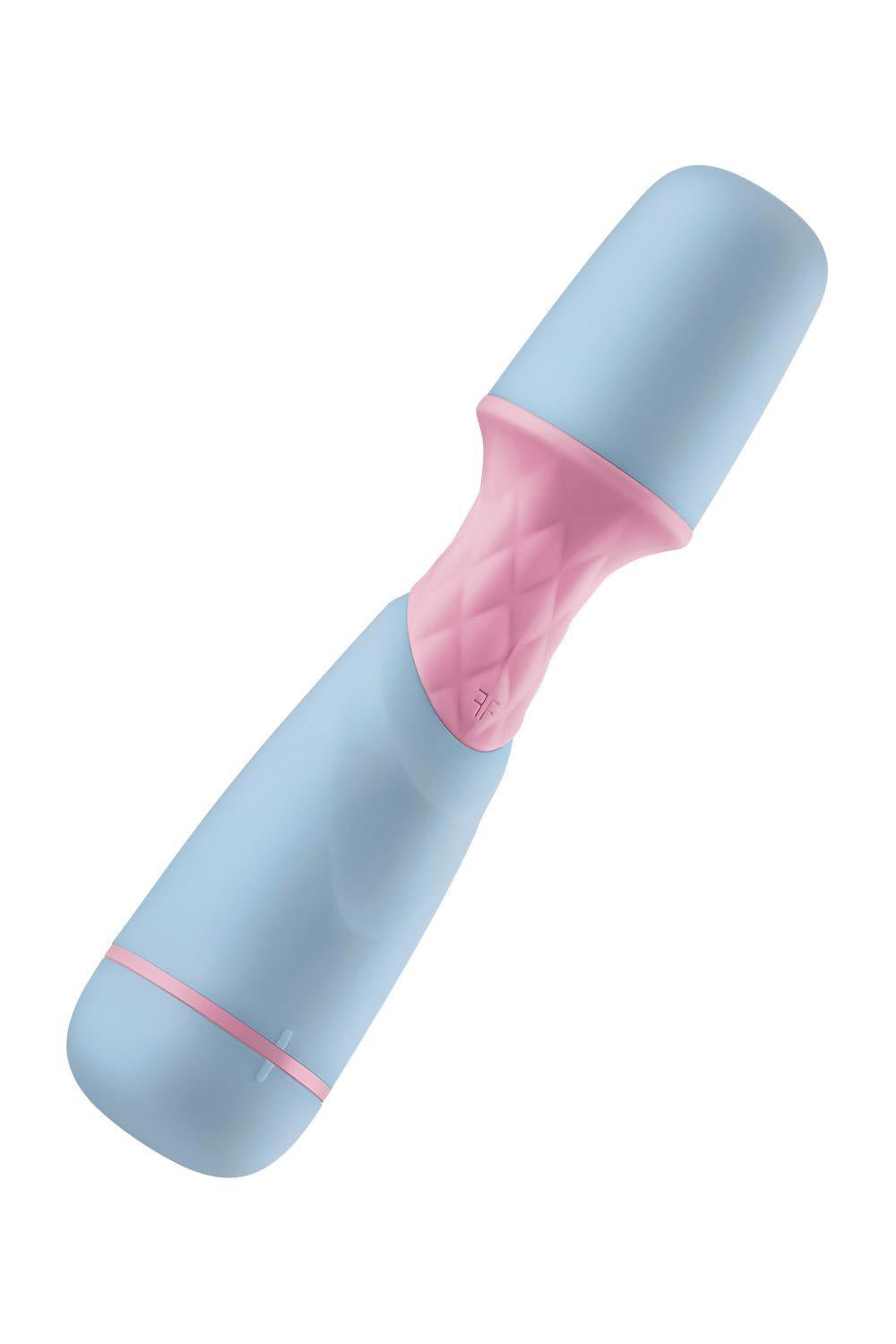 Massaggiatore wand Ffix 10 funzioni – ricaricabile, azzurro | FemmeFunn