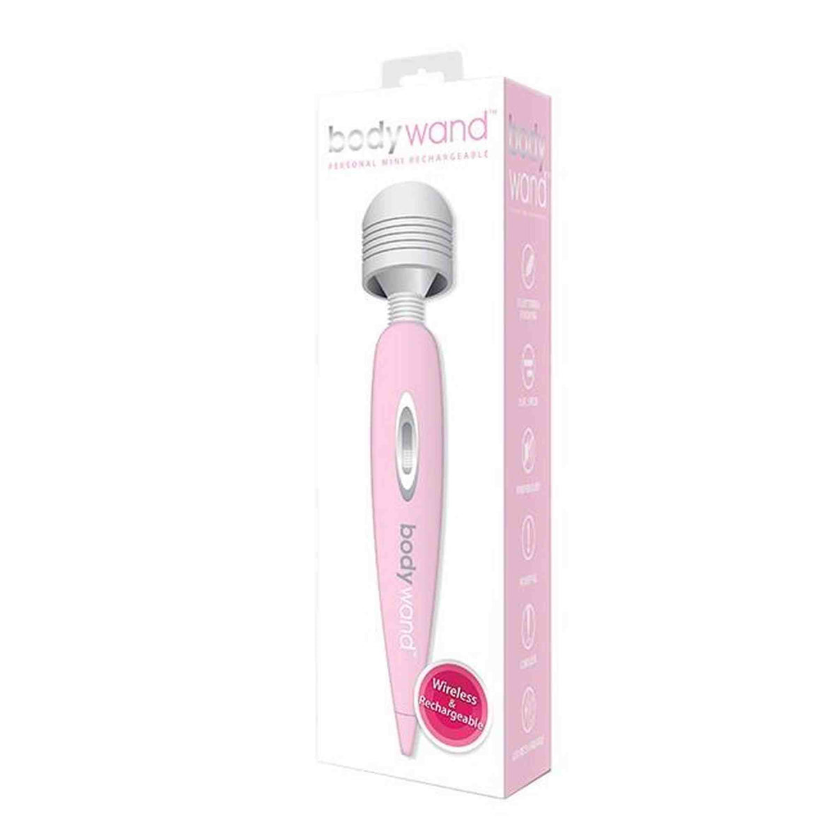 Massaggiatore wand Personal 2 velocità – ricaricabile, rosa | Bodywand