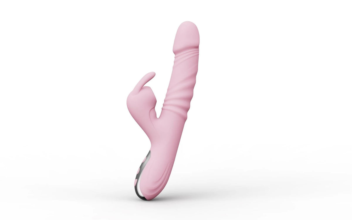 Vibrador rabbit Sunny 3 funciones – recargable, con empuje, rosa | Favorites