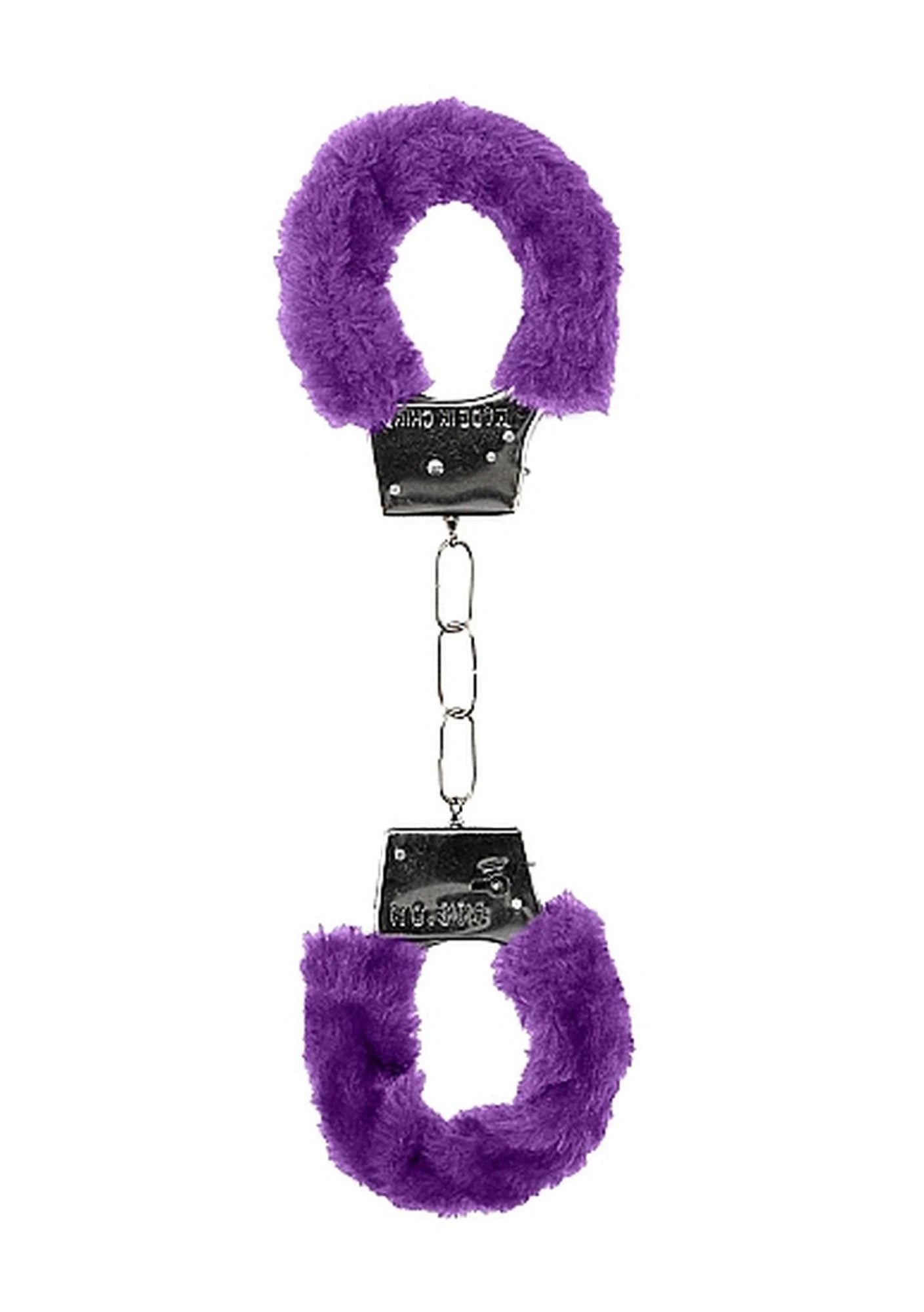 Menottes pour Débutants en Peluche - Violet