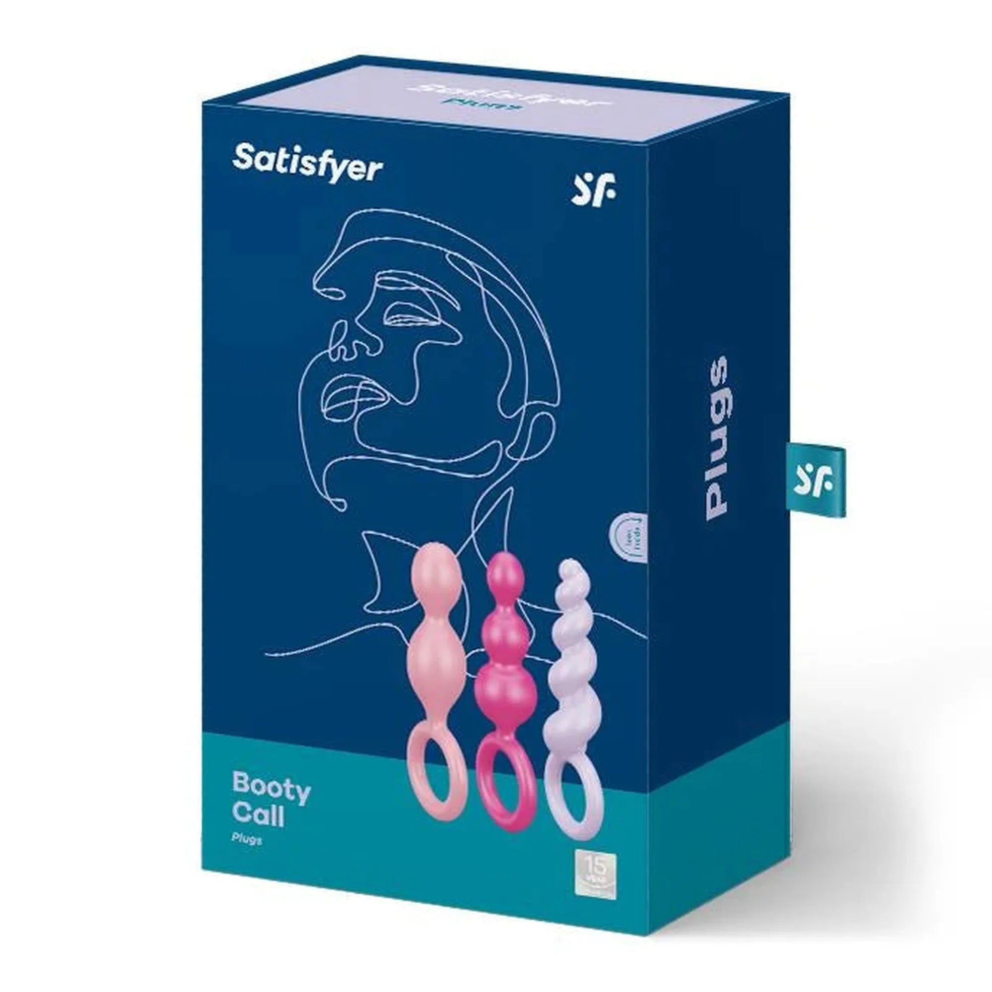 Satisfyer Plugs colored set (set of 3)