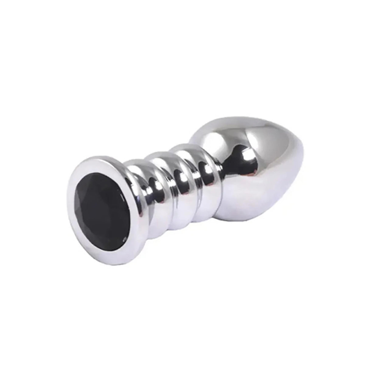 Plug anale – con gioiello, nero 94-FT001057 | Fantasy