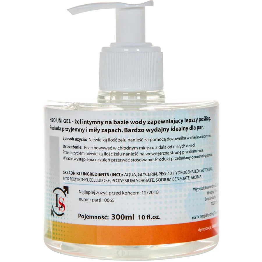 Lubrifiant H2O UNI 300 ml – à base d'eau | LoveStim