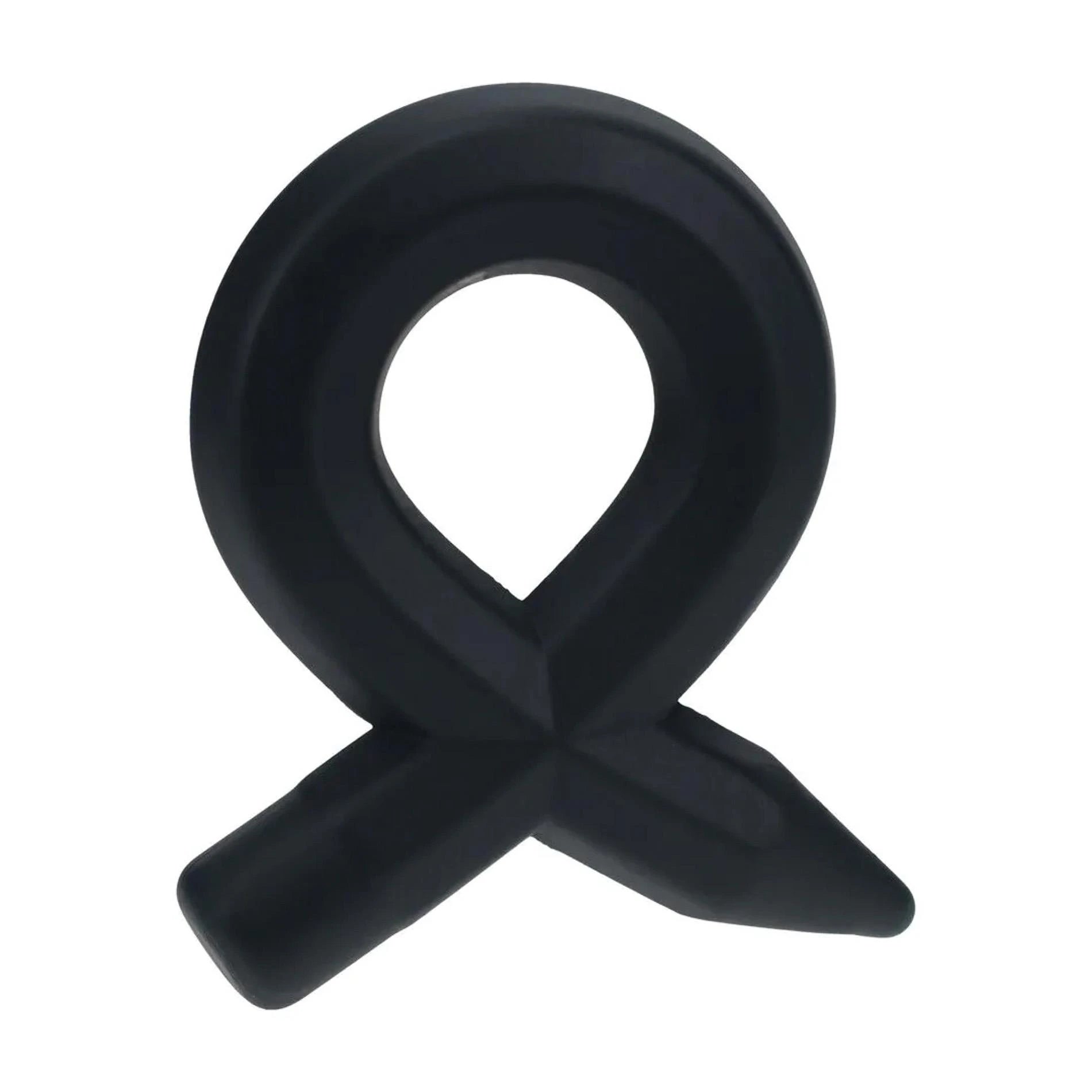 Pencil Liquid Silicone Cockring - Noir